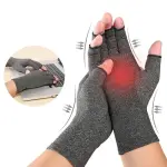 Guantes de compresión para muñeca, alivio de dolor y soporte para el uso de computadora.