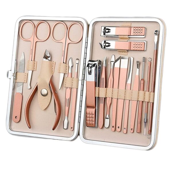 Kit 18 Pcz Manicura Pedicura Profesional - Imagen 8
