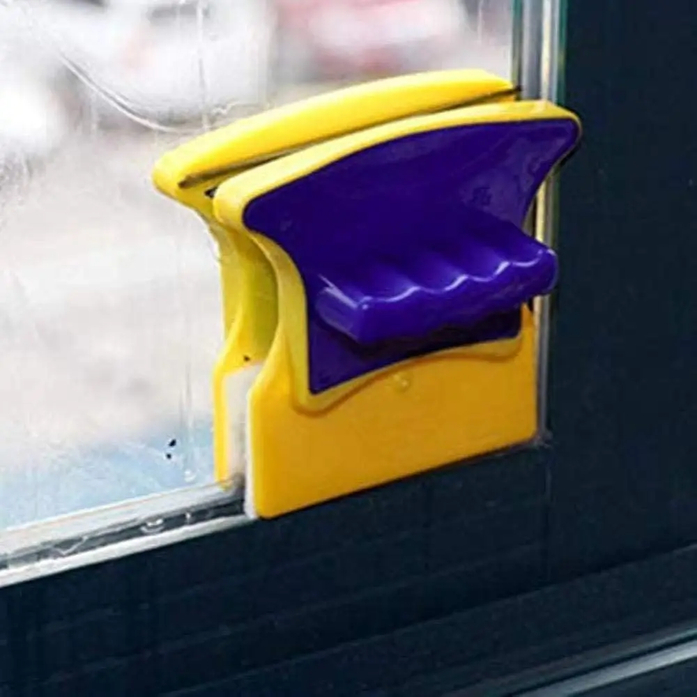 Limpiavidrios magnético para ventanas, limpieza fácil y segura en ambas caras simultáneamente.