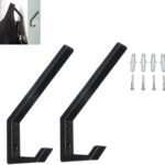 Set x2 Soporte Para Casco Moto Multifuncional Pared - Imagen 7