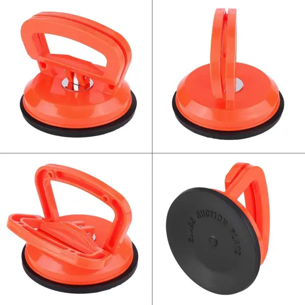 Set x2 extractores de ventosa naranja para saca golpes, para vidrio y paneles.