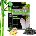 Foot Parches Disunie con carbón de bambú y té verde, para limpieza profunda y buen dormir.