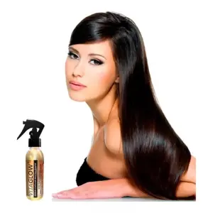 Vitaglow Alisador Tradicional: cabello sedoso y brillante en modelo con largo cabello liso.