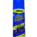 Espuma Limpiadora Simoniz Magic para el interior del carro, potente desinfectante multi-superficies.