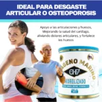 Colágeno Hidrolizado Marino CH7 para desgaste articular y osteoporosis, apoya y fortalece huesos.