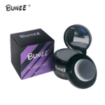Bunee Hairline Optimizer 10gr, corrector de color para cabello negro, polvo retocador de raíz.