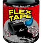Flex Tape, cinta impermeable y adherente para reparaciones caseras, autos, y más.