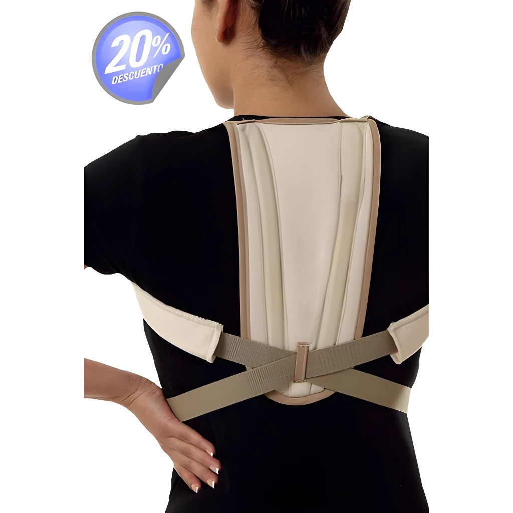 Corrector de postura para espalda, ajustable, con 20% de descuento