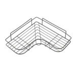 Estante de pared esquinero organizador de espacio para cocina o baño.