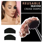 Kit plantillas 6 en 1 para sombra de ojo reutilizables, herramienta de maquillaje facial.