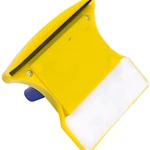 Limpiavidrios magnético amarillo para ventanas con doble cara.