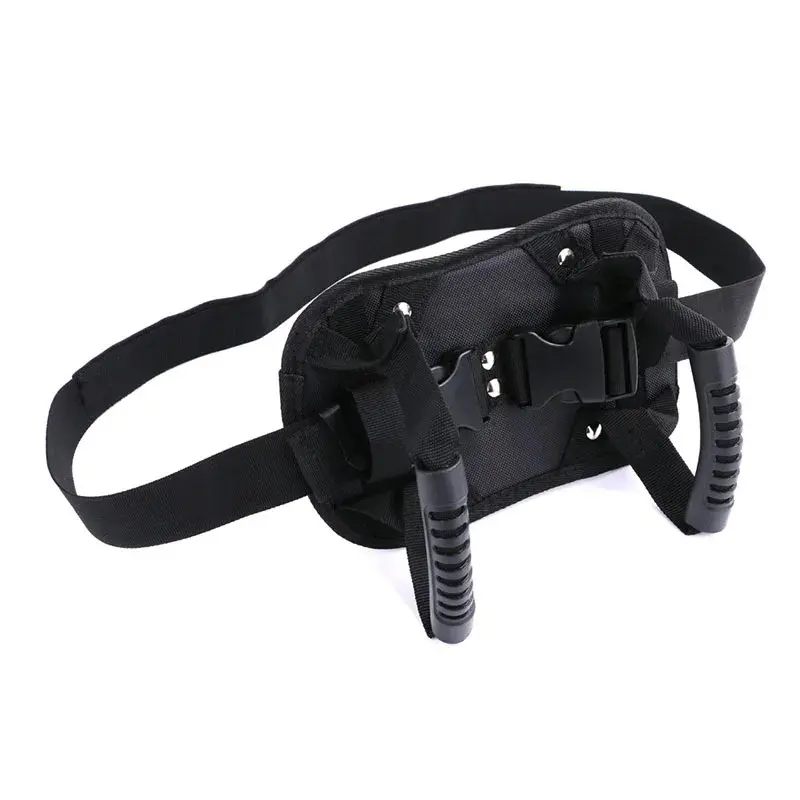 Sujetador para motocicleta con agarraderas y hebilla de seguridad, ideal para acompañante.