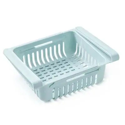 Set X2 Organizador Ajustable Para Nevera ligero y ventilado con rieles deslizantes.