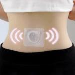 Parches X30 adelgazante sticker en abdomen con ondas de energía.