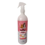 Botella de Rinse Keratina para mascotas con gato y perro, 500 ml.