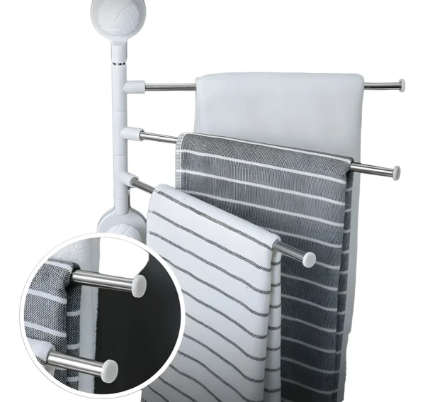 Soporte Para Toallas Con Ventosas - Imagen 6