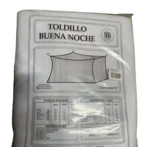 Toldillo mosquitero Decorissima para cama, 100% poliéster, hecho en Colombia, medidas estándar y especiales.