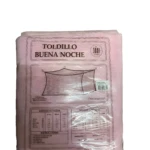 Toldillo mosquitero para cama, hecho en Colombia, 100% poliéster, ideal para cualquier habitación.