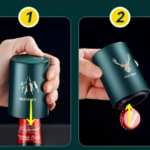 Set x2 destapador automático de botellas. Abre botellas fácilmente con un solo toque.