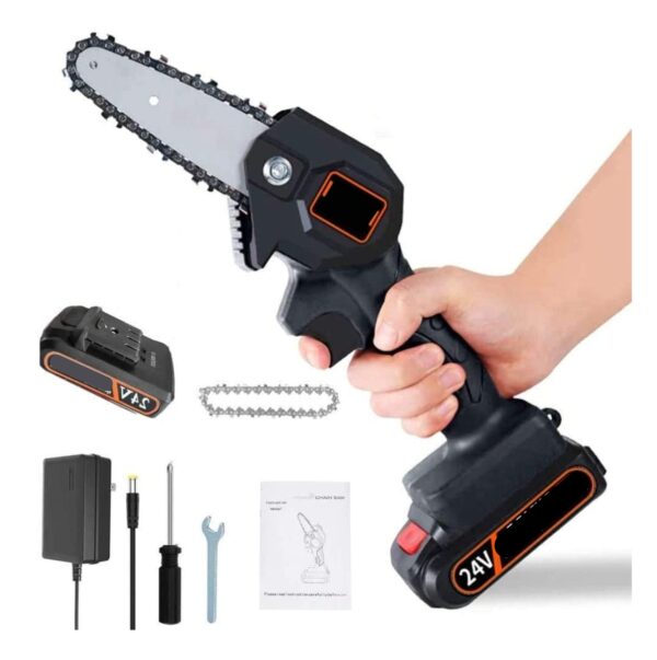 Mini Motosierra De Mano Portátil 24V - Imagen 2