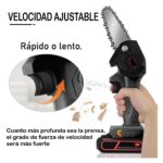 Mini Motosierra De Mano Portátil 24V - Imagen 5