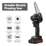 Mini Motosierra De Mano Portátil 24V - Imagen 6