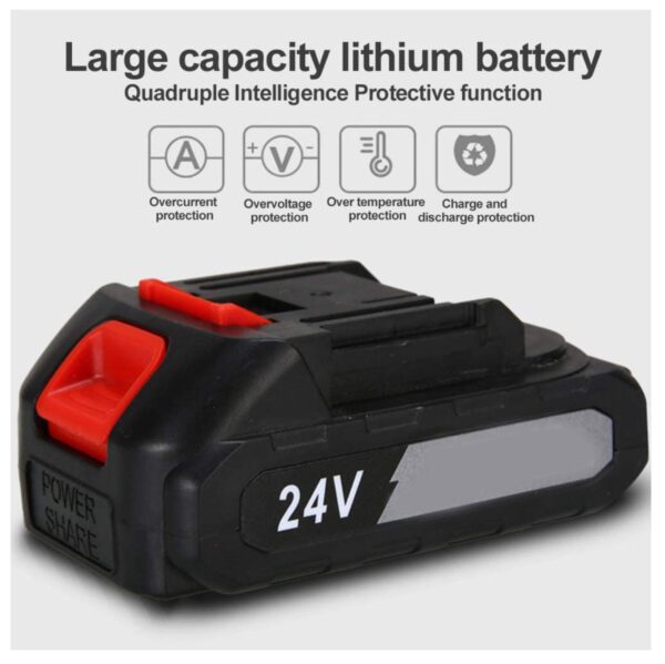 Mini Motosierra De Mano Portátil 24V - Imagen 3