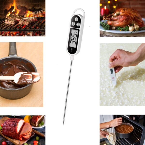 Termometro De Cocina Digital Con Bateria - Imagen 7