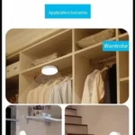 Luz portátil inalámbrica para armario, cocina y escaleras, 86mm.