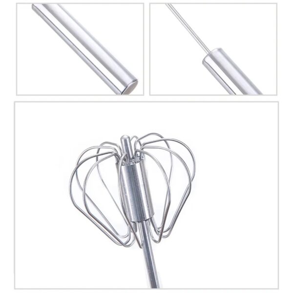 Batidor Manual Acero Inox - Imagen 1