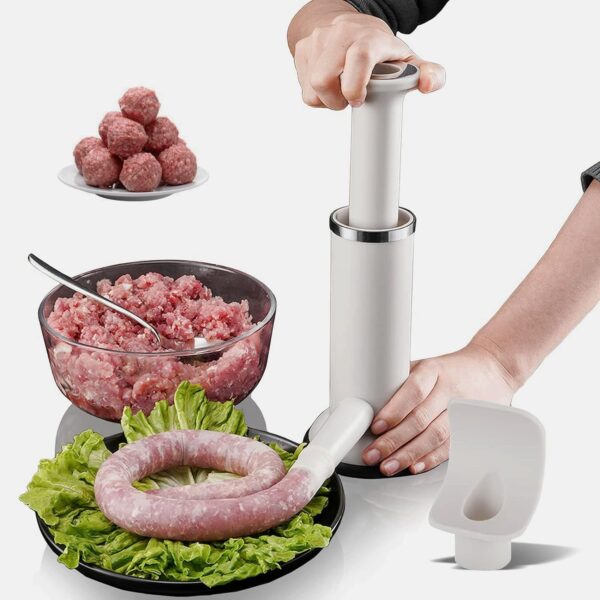Embutidora Manual De Chorizos Salchichas - Imagen 1