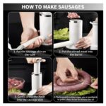 Embutidora Manual De Chorizos Salchichas - Imagen 6