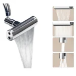 Extensor de grifo para lavaplatos 4 en 1: chorro de agua en cascada, lluvia y pulverización.