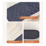 Almohada cervical Desconso con diseño de panal transpirable y costuras 3D fijas.