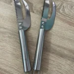 Set x2 cuchillos para pescado en acero inoxidable con mangos ergonómicos.