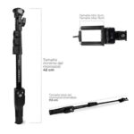 Baston Monopod Selfie Para Cel y Camara - Imagen 4