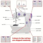 Maquina Coser Sewing Machine 4En1 - Imagen 4