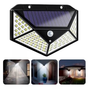 Lámpara Solar 100 Luces Led Exteriores - Imagen 3