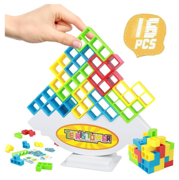 Juego De Equilibrio De Torre Tetra - Imagen 2