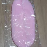 Medias Spa hidratantes de silicona color rosa, empaque transparente