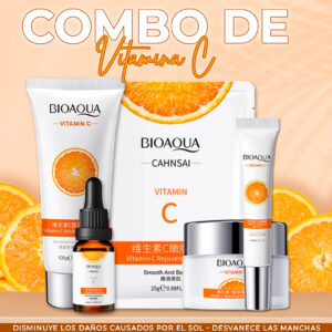 Combo Vitamina C Bioaqua x5 - Imagen 1