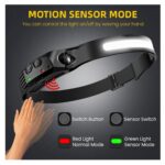 Linterna Frontal con Sensor Movimiento - Imagen 3