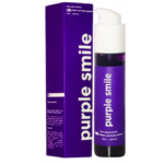Espuma morada Purple Smile 70 ml: serum corrector de color para dientes brillantes.