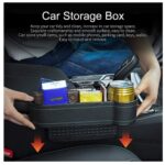 Organizador Carro Bolsillo Porta Vaso - Imagen 1