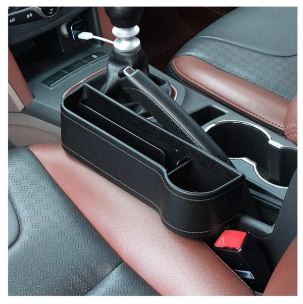Organizador Carro Bolsillo Porta Vaso - Imagen 5