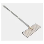 Trapero Mopa Plano con mango extensible y cabeza giratoria para una limpieza eficiente.