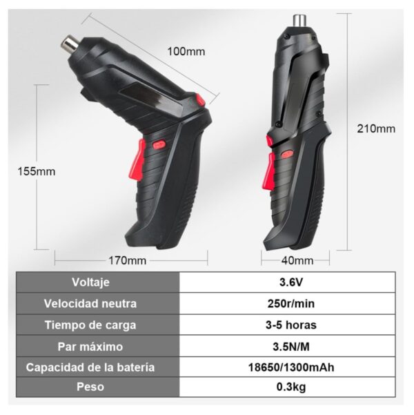 Destornillador 47Pcs Mas Llave 48 En 1 - Imagen 3
