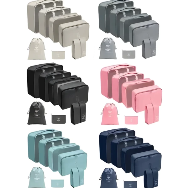 Set Bolsas Viajeras Por 14 Piezas - Imagen 5
