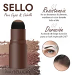 Sello para cejas y cabello, fácil de aplicar, larga duración y resistencia.