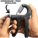 Tensor Hand Grip 60Kg ajustable para entrenamiento de fuerza en manos y antebrazos.